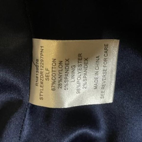 Navy Blue Casual Blazer - Small - Picture 5 of 5